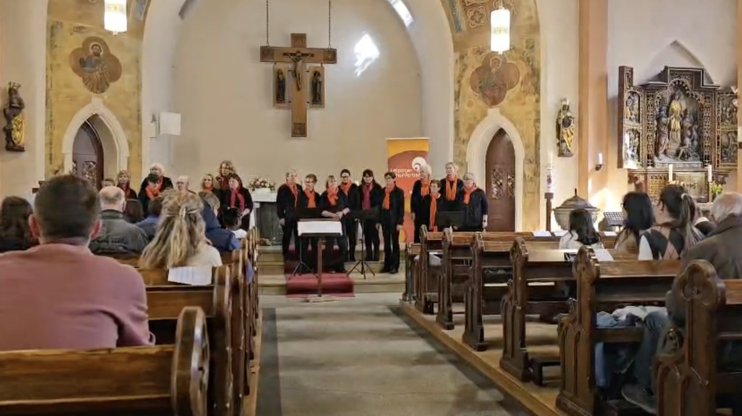 Frauenchor Wolteritz in der Kirche St. Laurentius